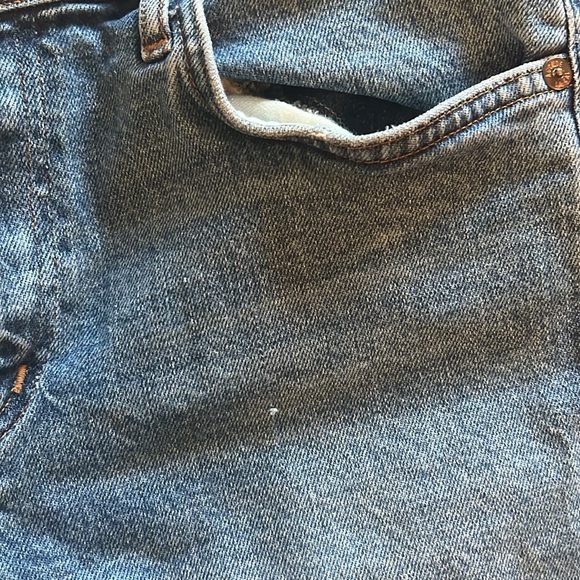 Agolde Toni Mid Rise size 29 Organic Cotton Denim Jeans - Picture 3 of 9